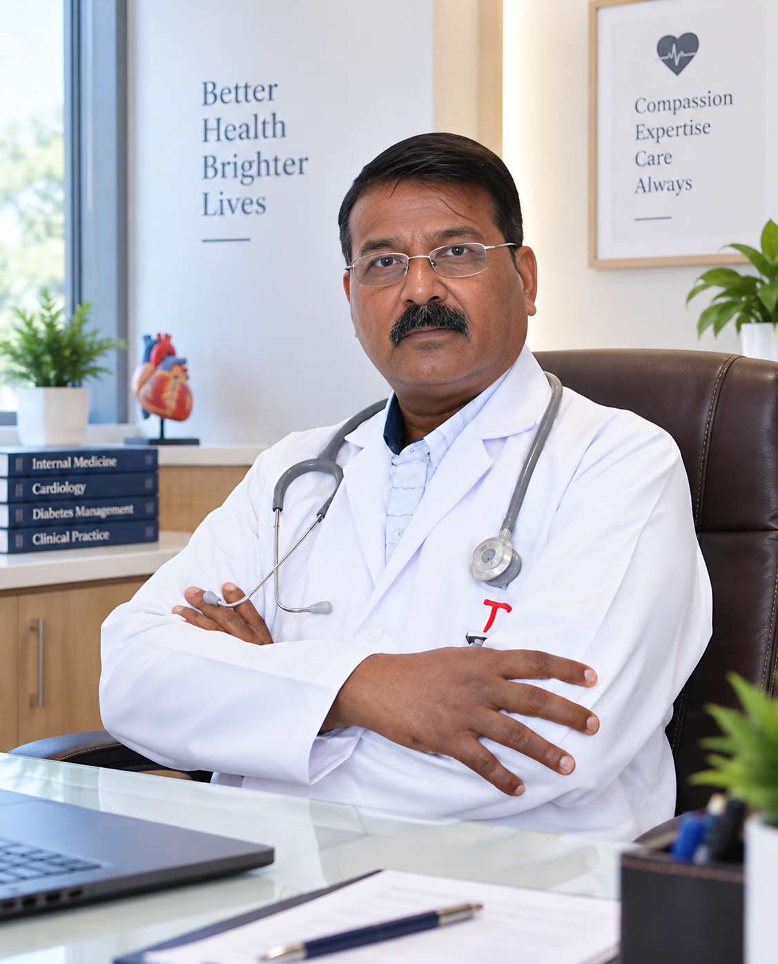 Dr. D.V.L. Narayana Rao Portrait